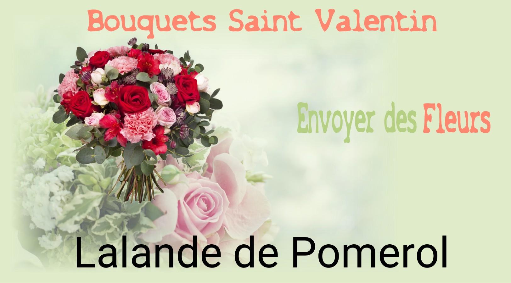 Roses de Saint-Valentin livrées à Lalande-de-Pomerol